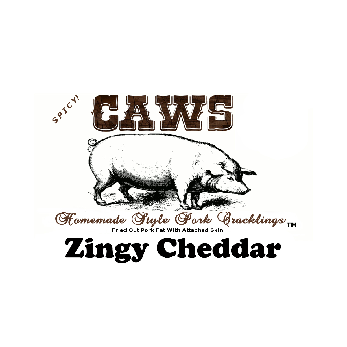 Zingy Cheddar – CAWS Cracklin